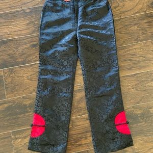 NWT Asian Inspired Black and Red Bottoms❤️🖤